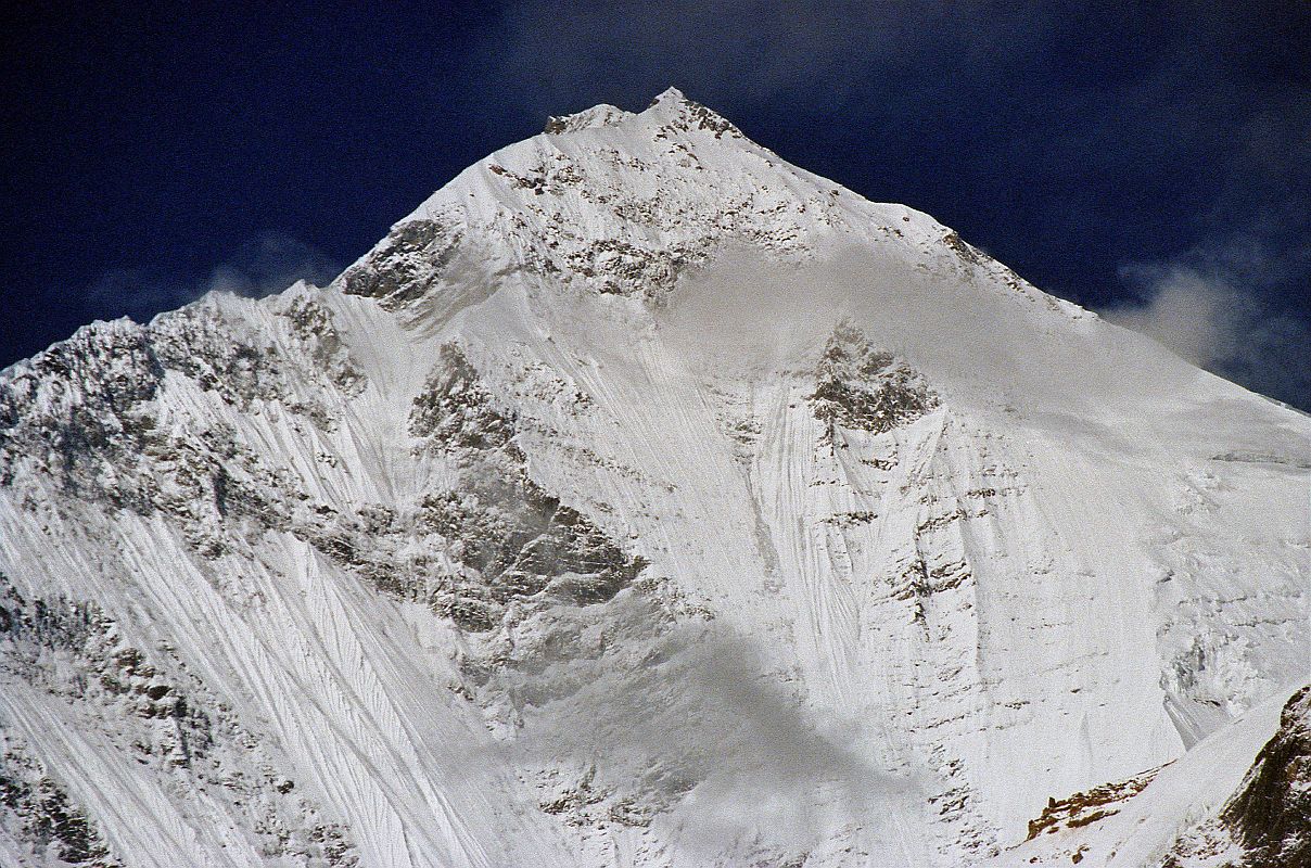 305 Dhaulagiri Close Up From Just Before Khobang